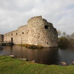 Kronobergs slotsruin ved Växjö i Småland, Sverige